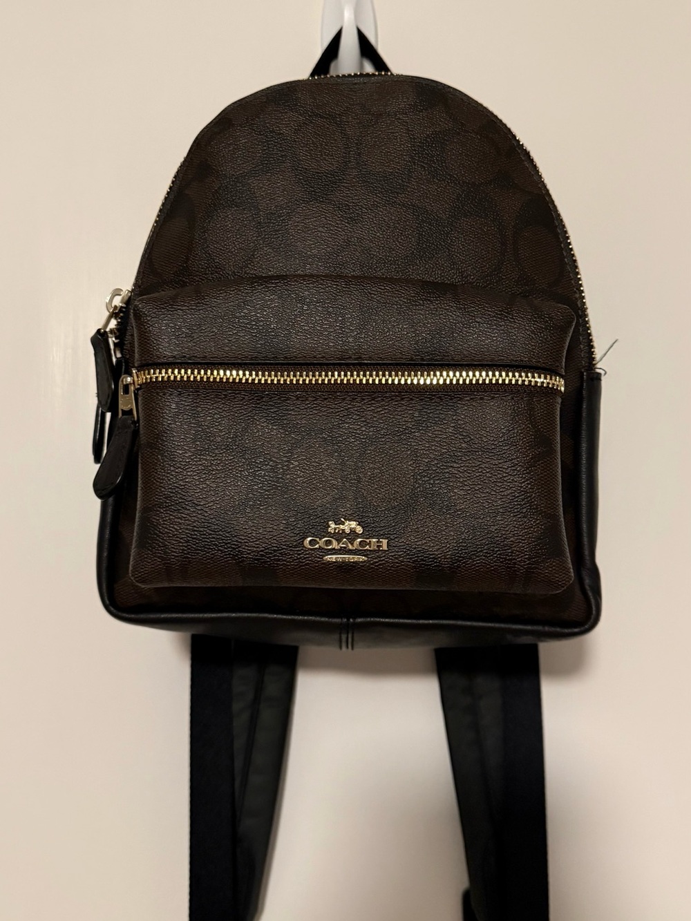 Coach Charlie Mini Backpack in Signature Canvas